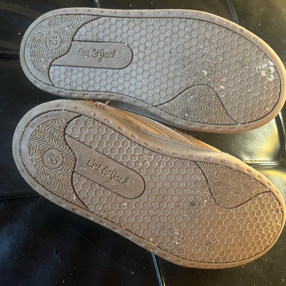 Brown Velcro Strap Toddler Shoes - Picture 2 of 2